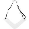 AMONIDA Beard Styling Template Set, Durable Plastic White Goatee Guide for Men's Beard and Hair Styling view 4