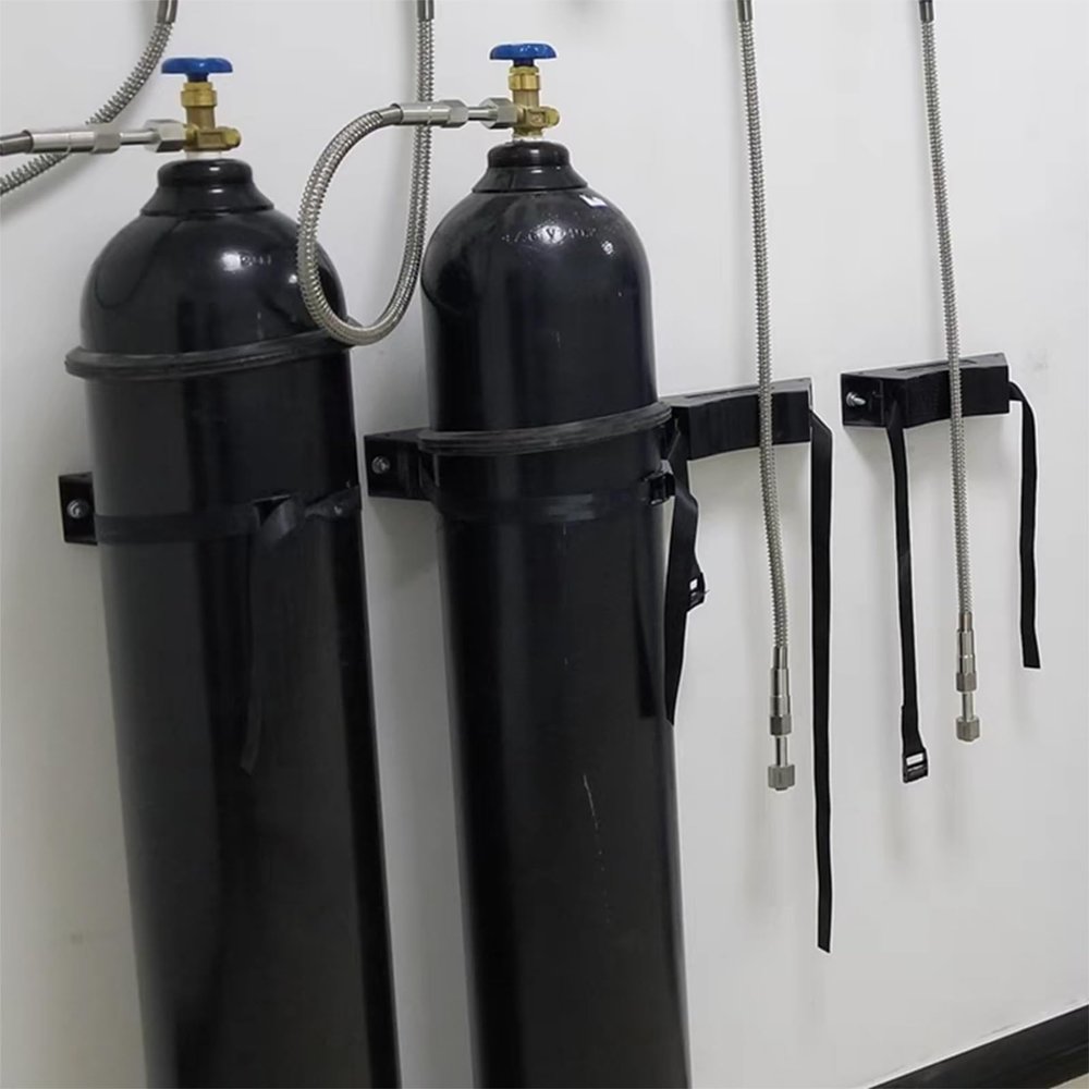 Heavy-Duty Wall Mount for Gas Cylinders, Oxygen, Propane, CO2, and Nitrogen