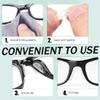 QEXUJOW Glasses Accessories - 30 Transparent Nose Pads view 3