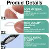 QEXUJOW Glasses Accessories - 30 Transparent Nose Pads view 4
