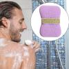 Bath and Shower Sponge Set: Foaming Soap Net, Soft Cleaning Tool, Back Accessory for Adults, Camping and Travel view 2