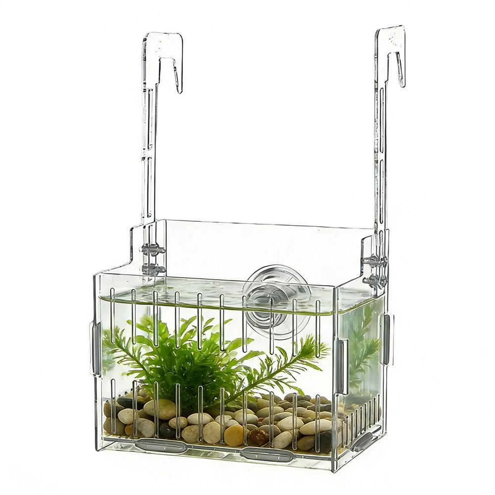 Aquarium Plant Holder - Acrylic Hydroponic Basket