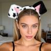 Plush Dalmatian Ears Headband for Adults, Soft Spotted Puppy Costume Accessory view 4