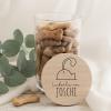 hellomini Personalized Cat Treat Jar, 750 ml, Cat Butt Design view 3