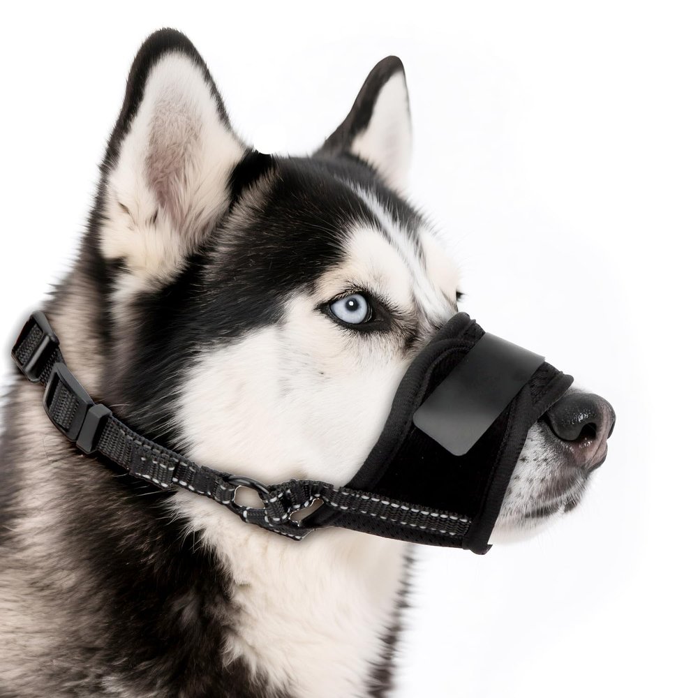 MOTIBACK Black Dog Muzzle Size M
