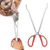 15" Terrarium Feeding Tongs – Extra-Long Stainless Steel, Anti-Slip Handle view 1