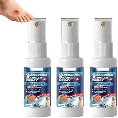 GlucoDerm Barrier Spray – Reliable Skin Protection for Dry Skin, All Skin Types