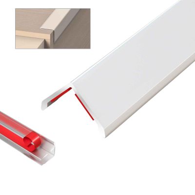 Self-Adhesive Aluminum Corner Trim, 15 x 15 mm / 25 x 25 mm, Silver, 2 x 120 cm