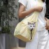 Soft Cat Carrier Shoulder Bag, Handbag, Portable, Zipper view 3