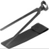 InstrumenteNrw Horse Hoof Nippers, Stainless Steel view 1