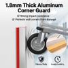 Self-Adhesive Aluminum Corner Trim, Beige, 3.6 x 140 cm view 3