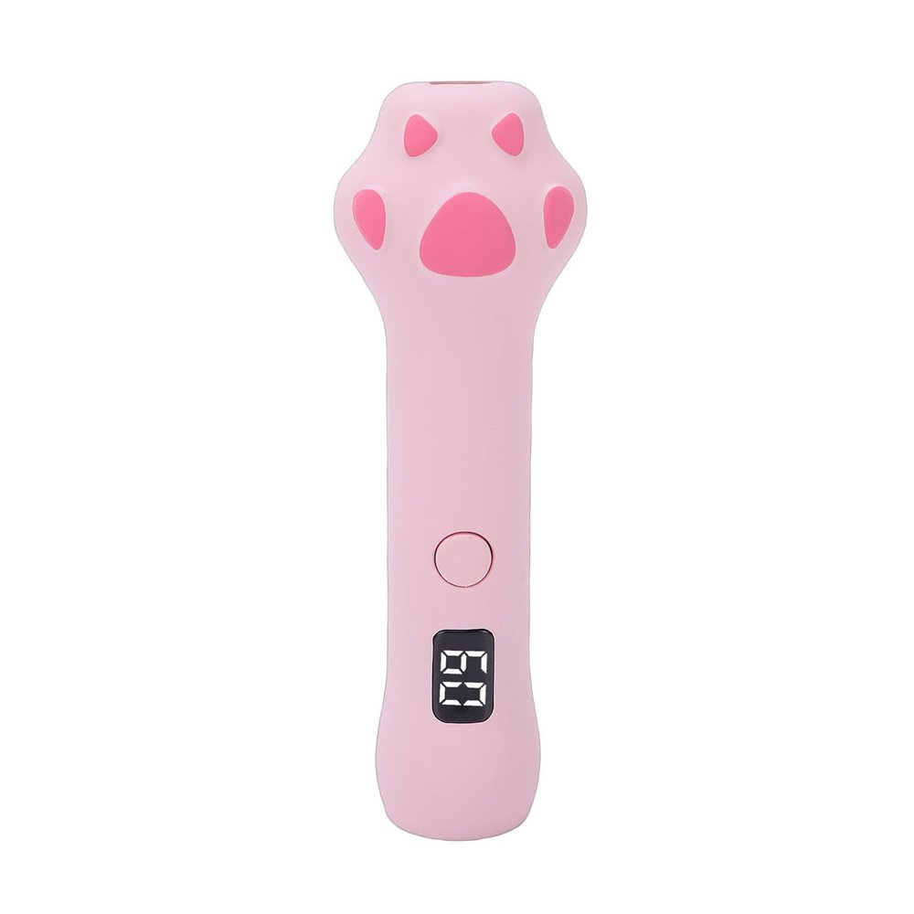 Brrnoo Portable Gel Nail Lamp with LED Display, 395/405 nm