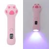 Brrnoo Portable Gel Nail Lamp with LED Display, 395/405 nm view 2