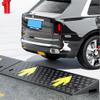 Heavy-Duty Rubber Threshold Ramp, 2,000 kg Capacity, 8 cm High, Black view 2