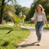 Comfortable, Breathable Bird Diaper Harness with Leash view 2