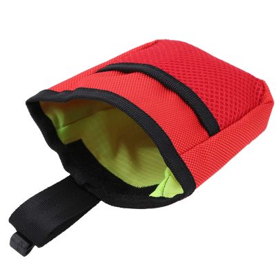 Taidda Multifunctional Pet Snack Bag - Breathable Design for Obedience Training, Perfect for Travel, Mesh Fabric (Red)