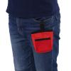 Taidda Multifunctional Pet Snack Bag - Breathable Design for Obedience Training, Perfect for Travel, Mesh Fabric (Red) view 2