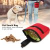 Taidda Multifunctional Pet Snack Bag - Breathable Design for Obedience Training, Perfect for Travel, Mesh Fabric (Red) view 4