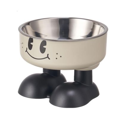 Elevated Pet Food Bowl - Stainless Steel 5.51 Inch
