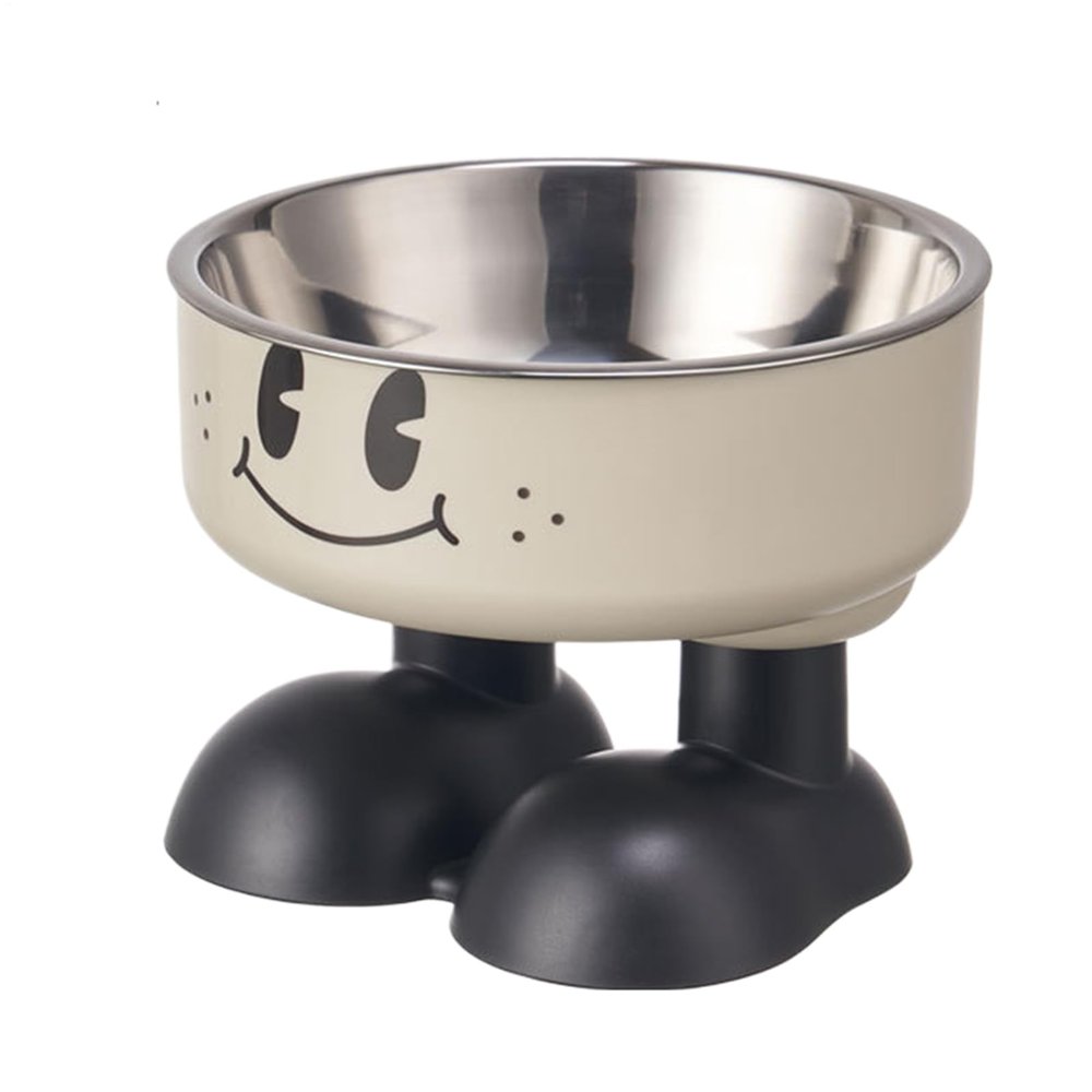 Elevated Pet Food Bowl - Stainless Steel 5.51 Inch