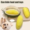 Dog Toy | Realistic Plush Durian with Squeaker view 4