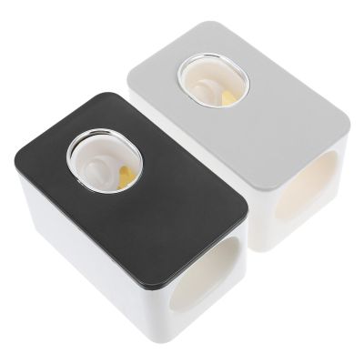 Adaptive Wall-Mounted Toothpaste Dispenser, 2-Pack, Threaded