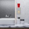 Adaptive Wall-Mounted Toothpaste Dispenser, 2-Pack, Threaded view 3