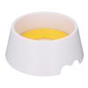 Slow-Feed Pet Water Bowl, Splash-Proof, Elevated, Non-Slip, Silicone, Bright Yellow view 3