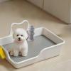 YHomU Fire Hydrant Potty Training Aid for Small Dogs, 13 cm Urine Post, Guides Urination, Reduces Messes Indoors and Outdoors view 3