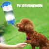 Pet Water Bottle, Leak-Proof, Automatic for Rabbits, Dogs, Cats, 400ml, Blue view 4