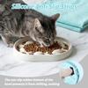 2-Pack Anti-Choking Cat Bowl, Dolphin Shaped Non-Slip Slow Feeder view 3