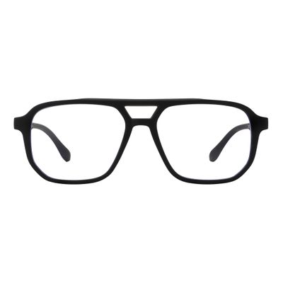 JOOX Square Pilot Reading Glasses with Spring Hinges, Blue-Light Filtering