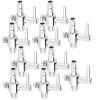 BOROCO Stainless Steel Airflow Control Valves, 10-Pack, for Aquarium Air Pumps view 1