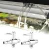 BOROCO Stainless Steel Airflow Control Valves, 10-Pack, for Aquarium Air Pumps view 2