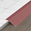 Floor Transition Strip, Wood-to-Tile, Self-Adhesive Aluminum Threshold Reducer for Exterior Doors (3.90 cm/35 in) view 1