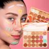 Cream Makeup Palette, 24 Shades, Long-Lasting, Waterproof view 2