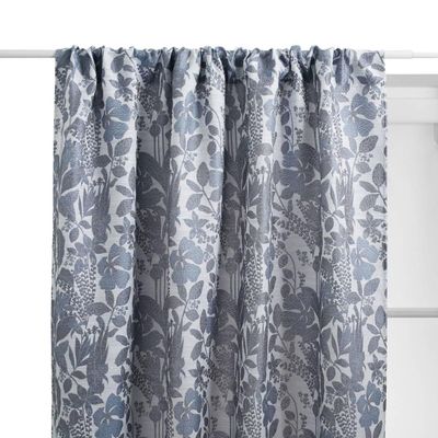 Atmosphera Samara Curtain 140 x 260 cm, Storm Blue