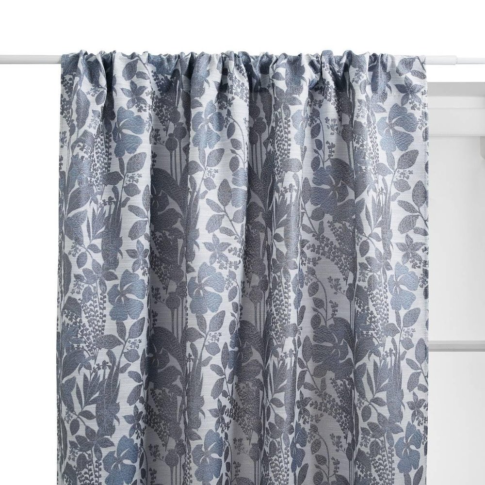Atmosphera Samara Curtain 140 x 260 cm, Storm Blue