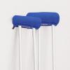 Crutch Underarm Pads, 1 Pair, Blue, Cotton and Foam view 4