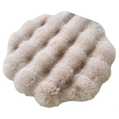 Onchdbfhuu Round Dog Crate Cushion, Non-Slip, Machine Washable, Warm Mat for Puppies and Kittens, Camping, Travel, Protection B