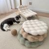 Onchdbfhuu Round Dog Crate Cushion, Non-Slip, Machine Washable, Warm Mat for Puppies and Kittens, Camping, Travel, Protection B view 2