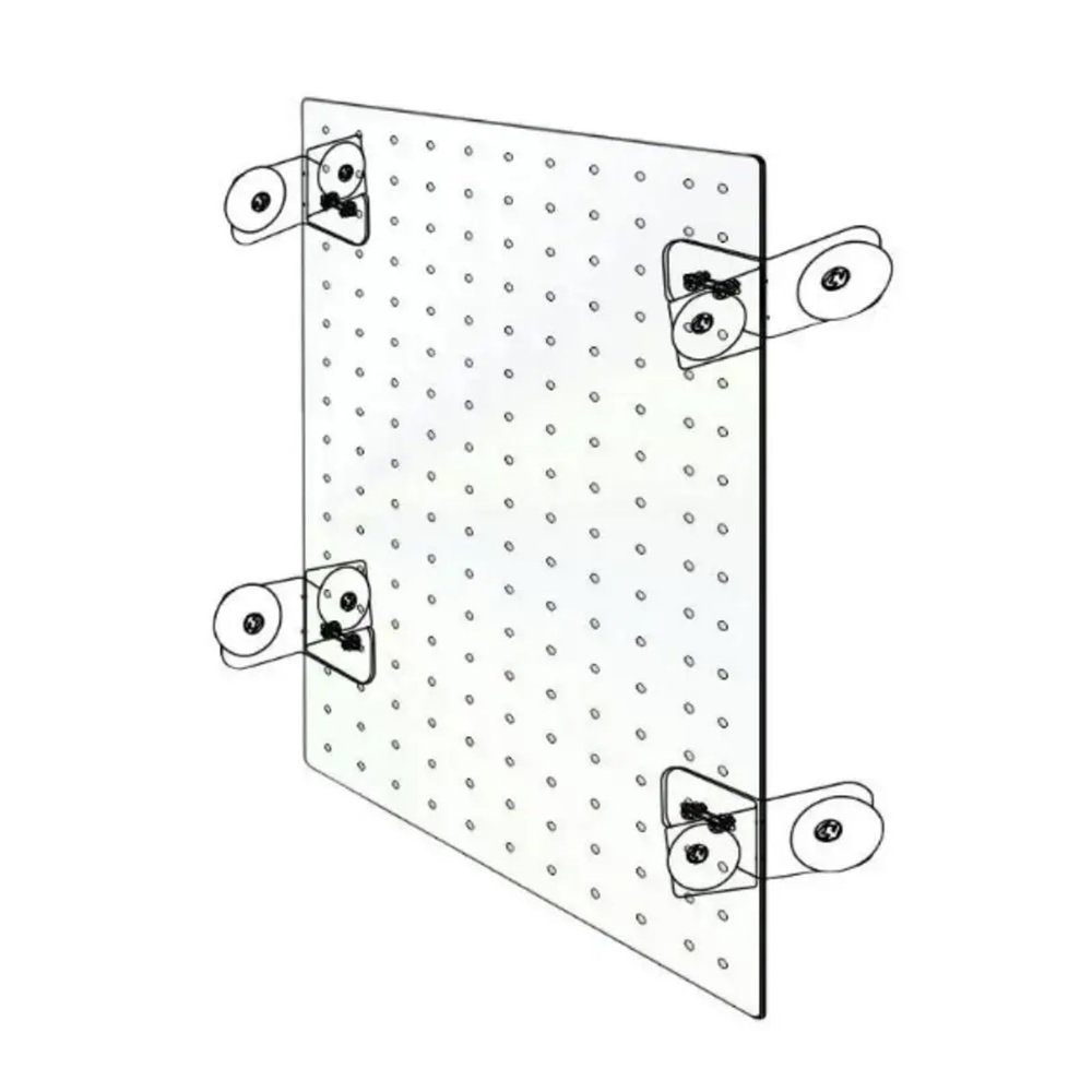AEJHSIN Flexible, Cuttable Aquarium Divider/Isolation Plate, 20 × 20 cm