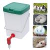 RIZGHWOY Small Animal Rabbit Water Bottle, Automatic Waterer with Ample Capacity, Safe ABS and Metal Materials view 3