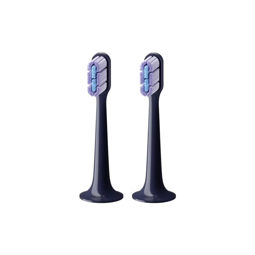 2-Piece High-Density Replacement Brush Heads Compatible with T700 Sonic Toothbrush