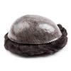 Men’s Replacement Hair System, Thin Skin, Injection, PU, All-Poly Base, Indian Human Hair, Fine Hairline (5 x 7) view 1
