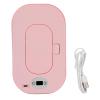 Portable USB Wipe Warmer, Fast Even Heating, Pink Temperature Setting view 1