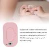 Portable USB Wipe Warmer, Fast Even Heating, Pink Temperature Setting view 3