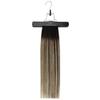 14–24-Inch Tape-In Human Hair Extensions, 20-Piece Brazilian Straight Remy Natural Invisible Seamless Hair for Daily Use (1B-18-60, 20 Inch) view 4