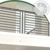 Stair Safety Net 103 x 220 cm, No-Drill, Adjustable, Reinforced, for Dogs and Cats view 4