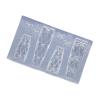 2 Clear Silicone Bowknot Molds for Nail Art, Jewelry and Decoration view 1